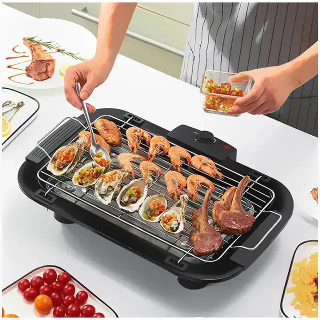Parrilla Eléctrica de Mesa Antiadherente