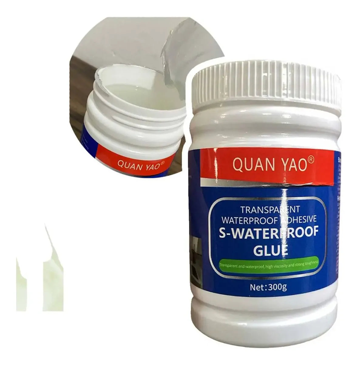 Pack x3 Adhesivo Transparente 300g