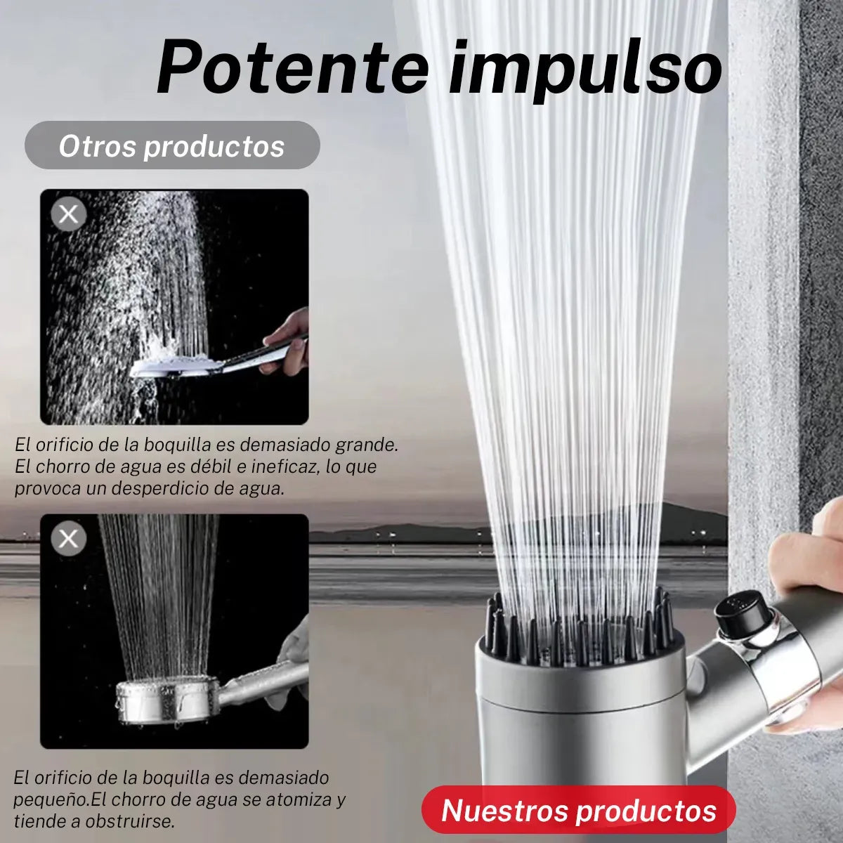 Cabezal Ducha Alta Presión / Oferta Julio 2026 ... 2ª unidad gratis !