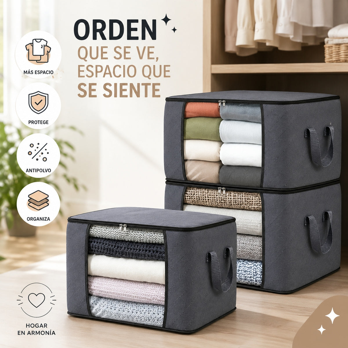Organizadores de Ropa y Almacenamiento