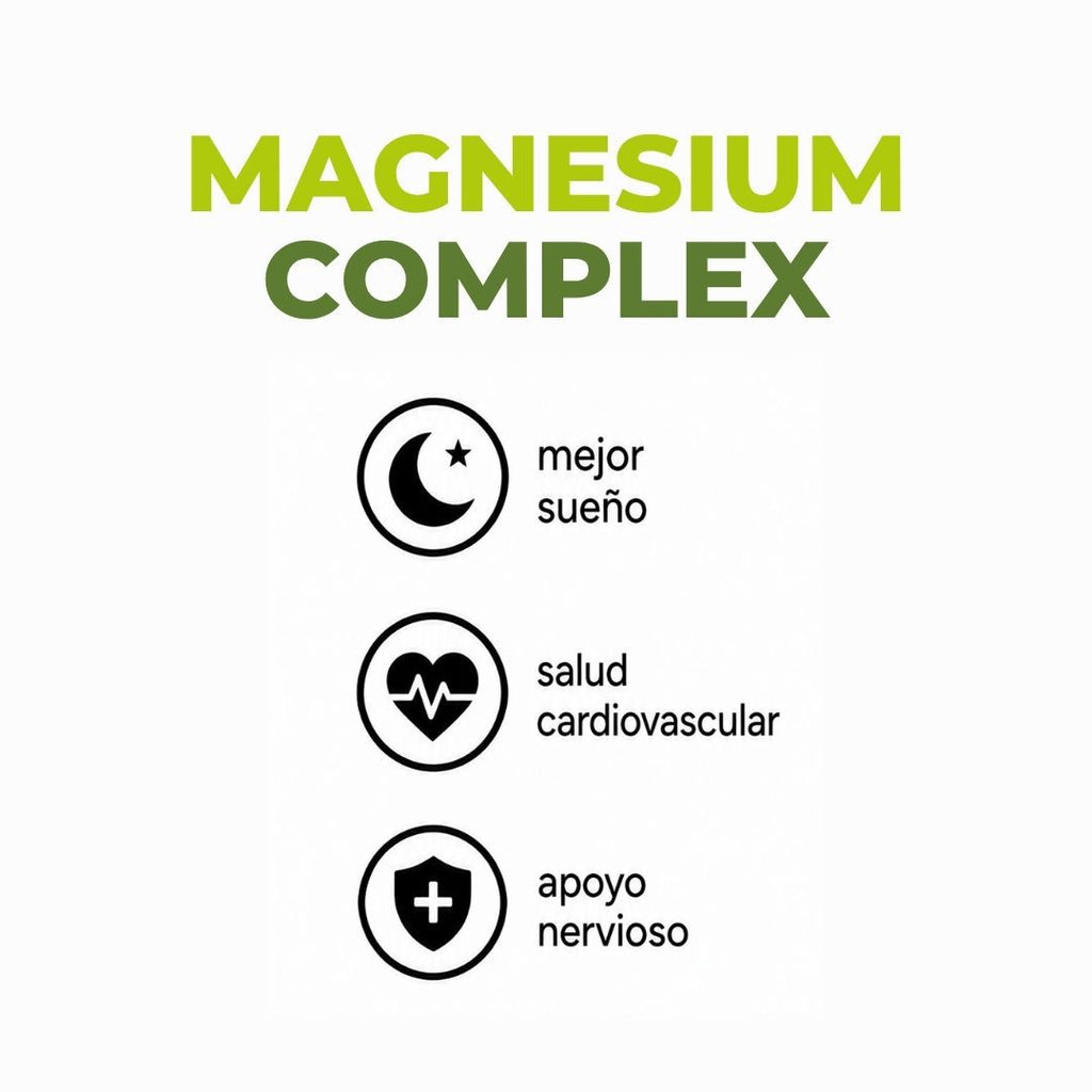 MAGNESIUM COMPLEX X 90 CAPSULAS