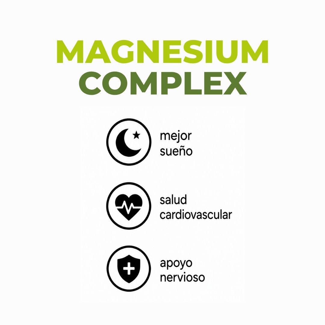 MAGNESIUM COMPLEX X 90 CAPSULAS