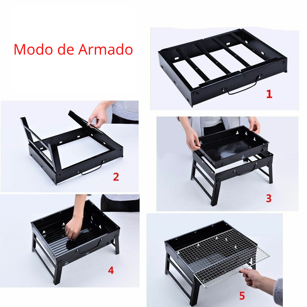 Parrilla Plegable Portátil