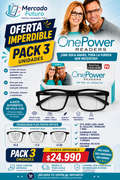 👓 Lentes One Power Readers  ¡Oferta Imperdible Pack 3 por Solo $24.990!