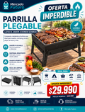 Parrilla Plegable Portátil