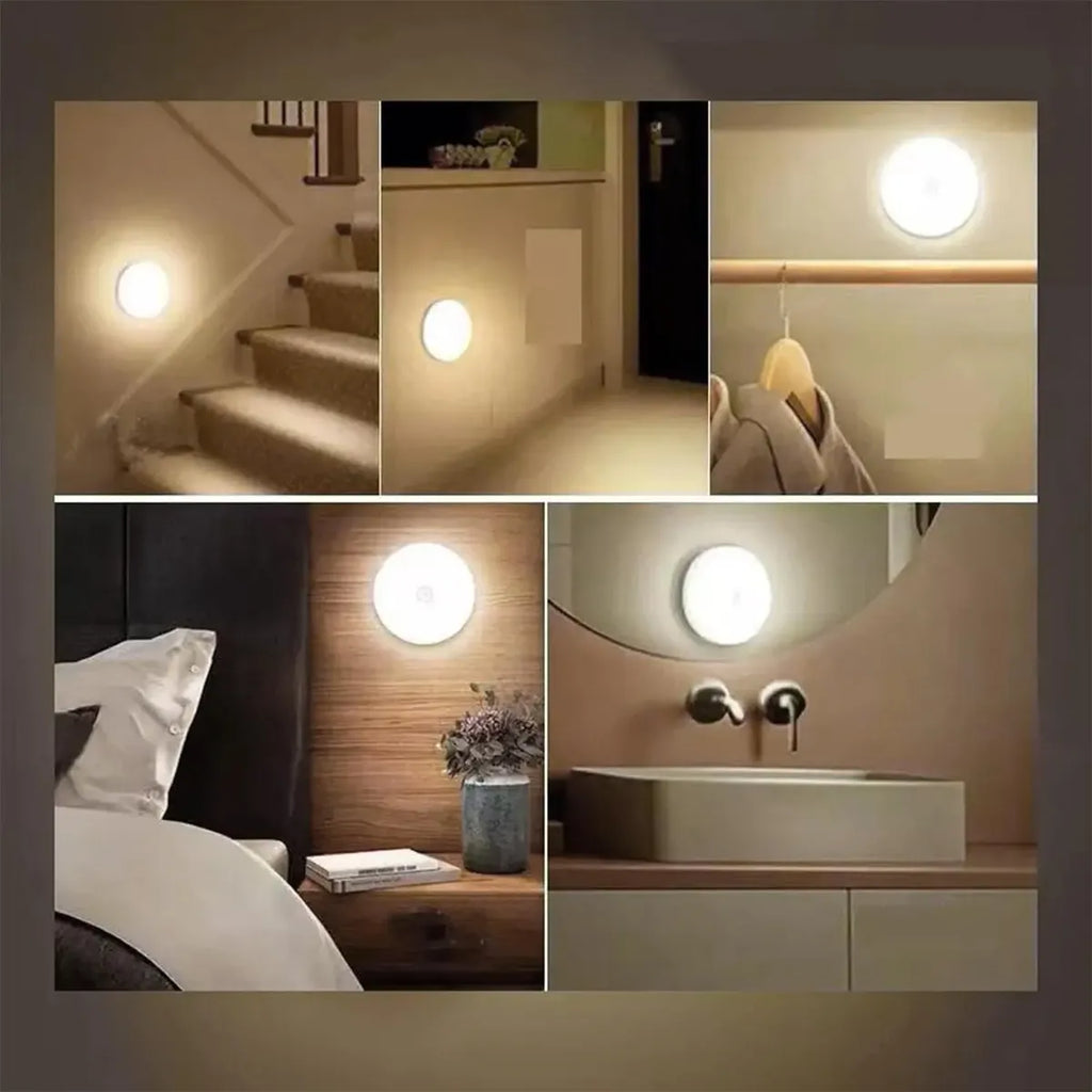 Pack 6 Luces Led con Sensor de Movimiento