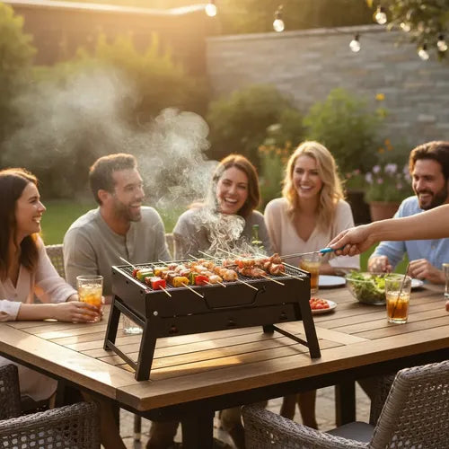 Parrilla Plegable Portátil
