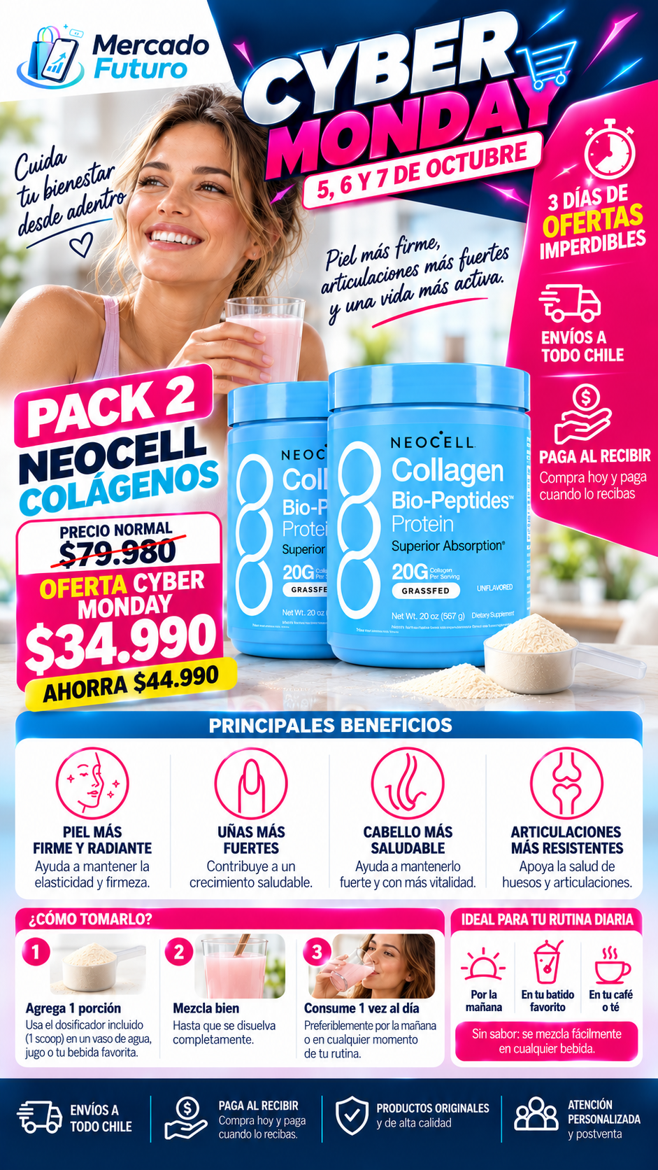 Pack 2 Unidades de Colágeno Neocell