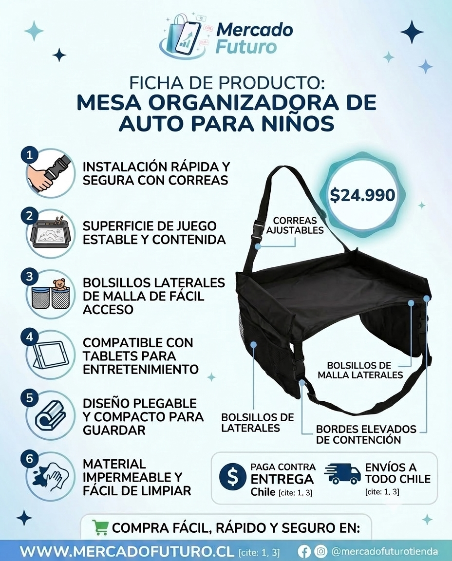 Mesa de Viaje para Niños