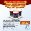 Pack x3 Adhesivo Transparente 300g